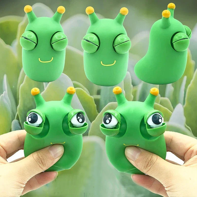 Green Eye Caterpillar Stress Relief Toy