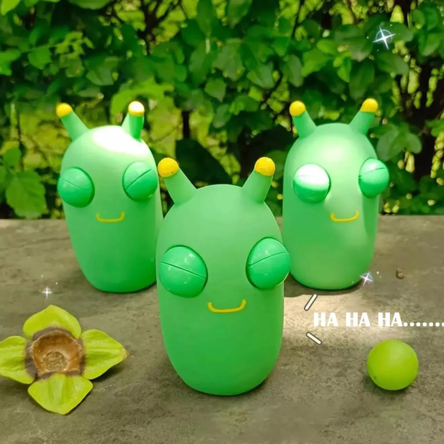 Green Eye Caterpillar Stress Relief Toy