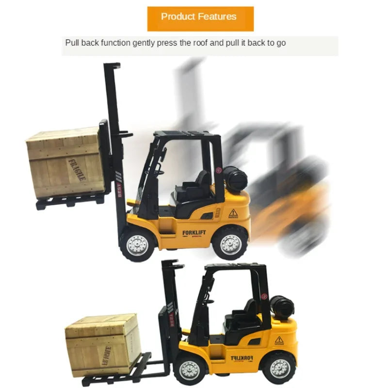 Forklift Lift Model Toy for Boys