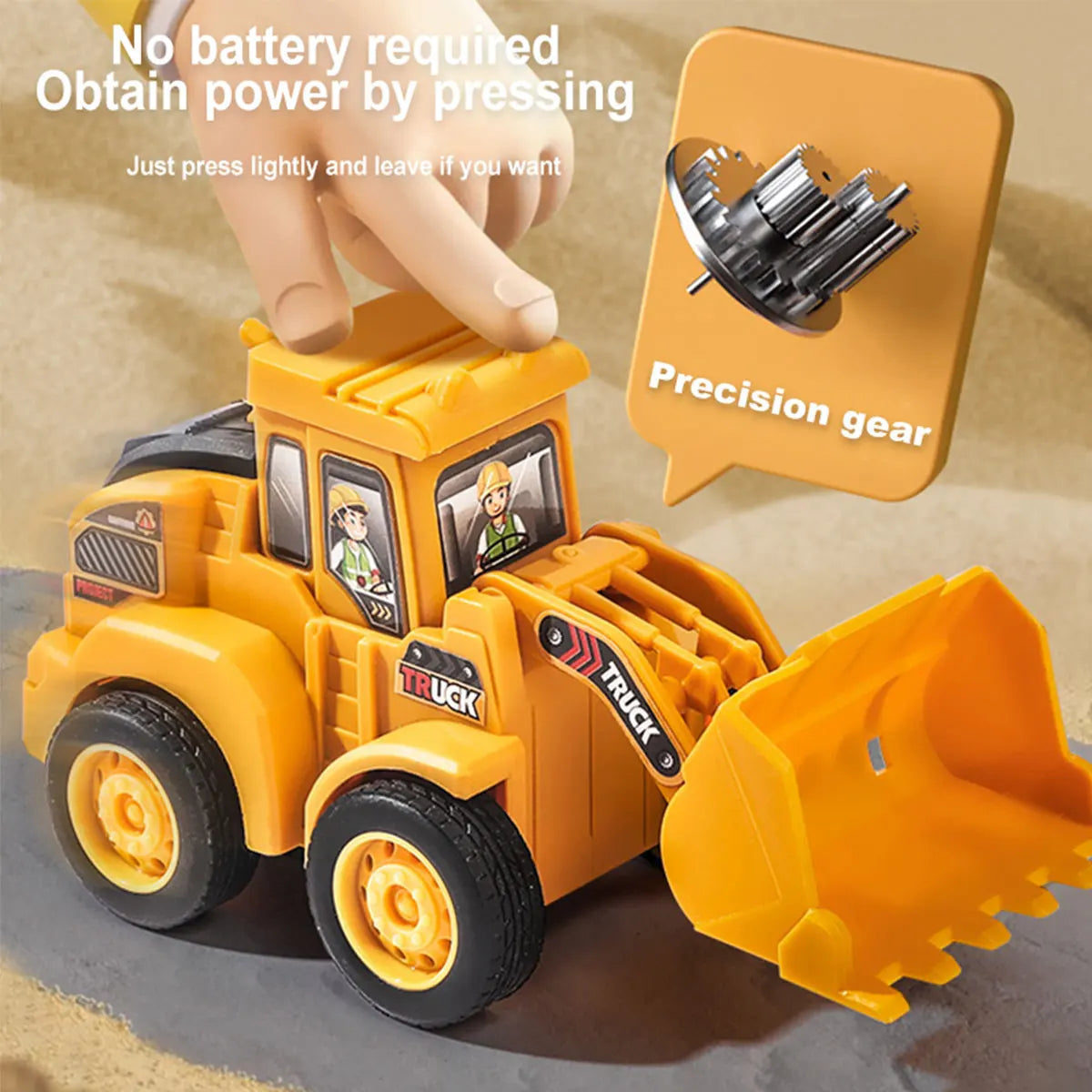 Engineering Vehicle Model Toy for Kids