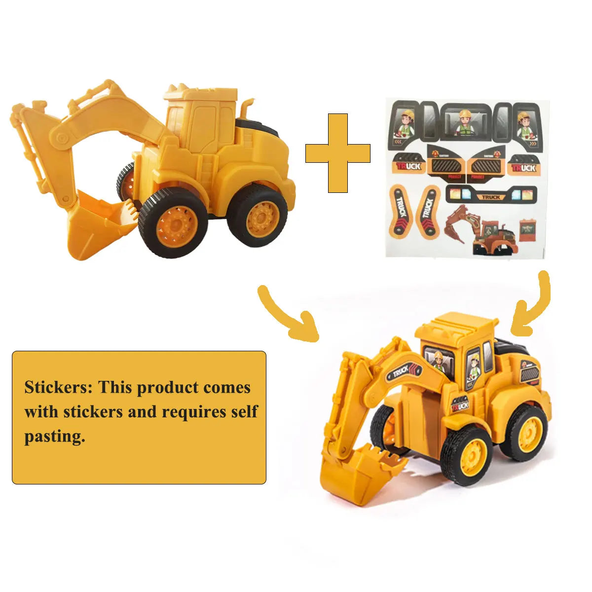 Engineering Vehicle Model Toy for Kids