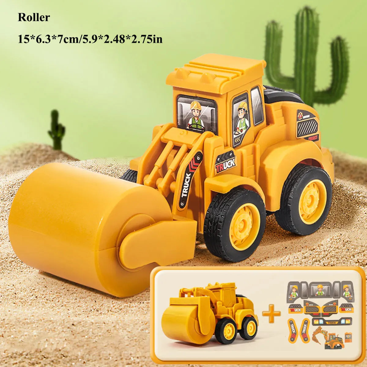 Engineering Vehicle Model Toy for Kids