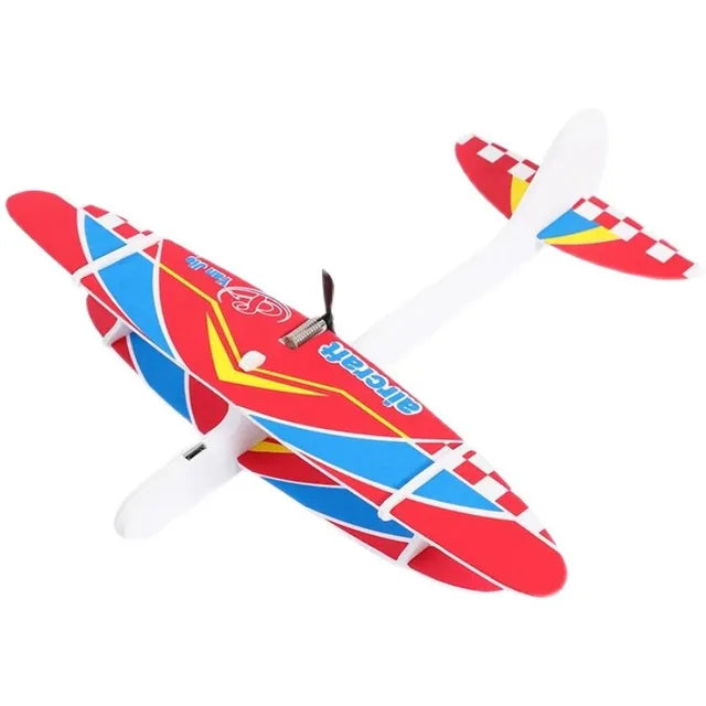 Large Foam Flying Plane Toy for Kids