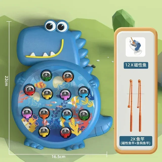 Dinosaur Magnetic Fishing Toy for Kids