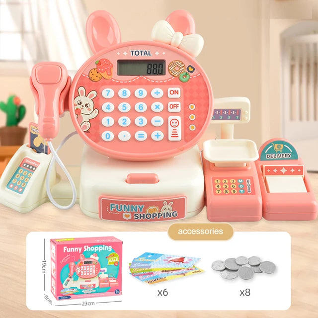 Kids' Mini Shopping Cash Register Toy